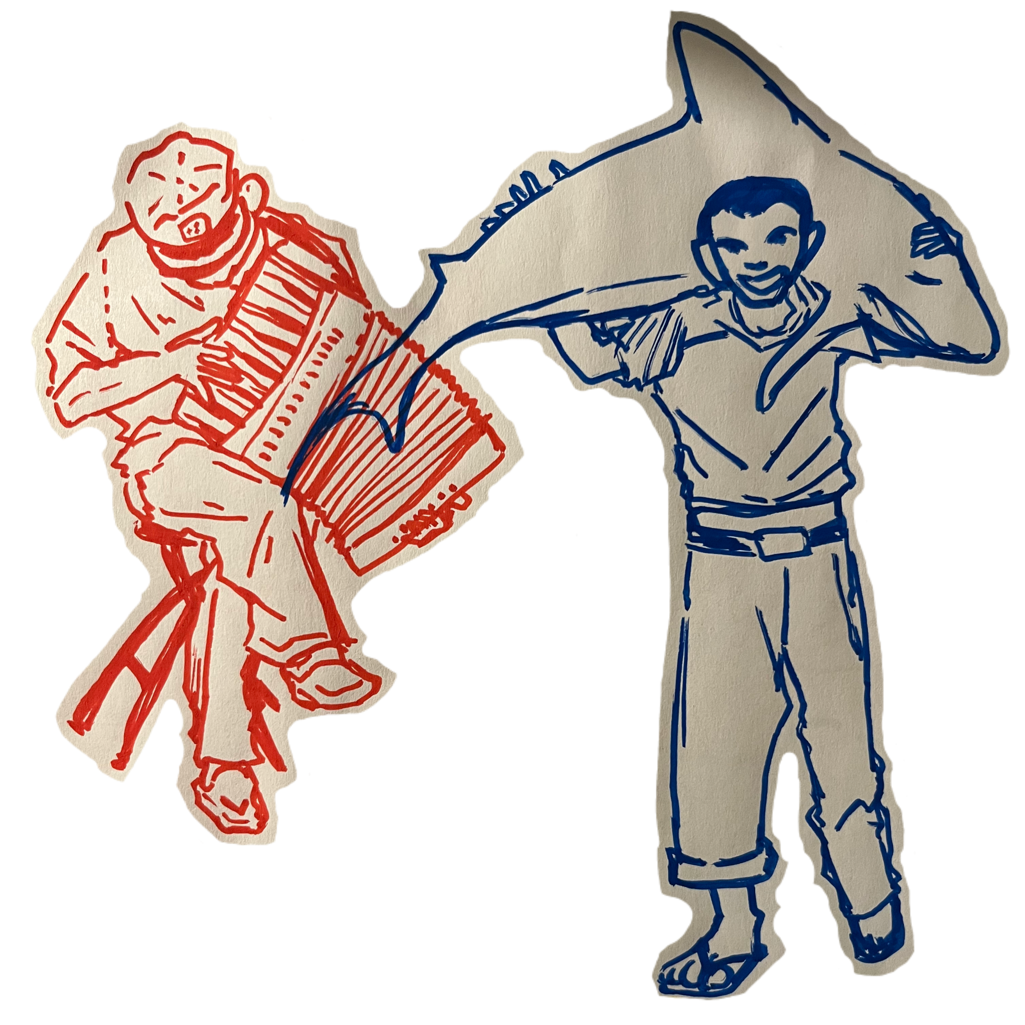 fisherman and musician